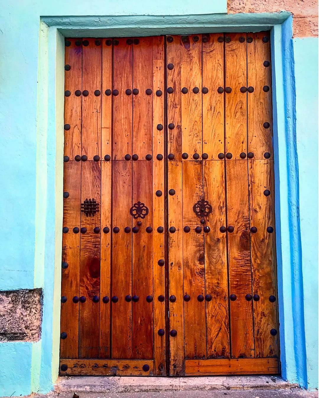 Old Door in Havana Cuba