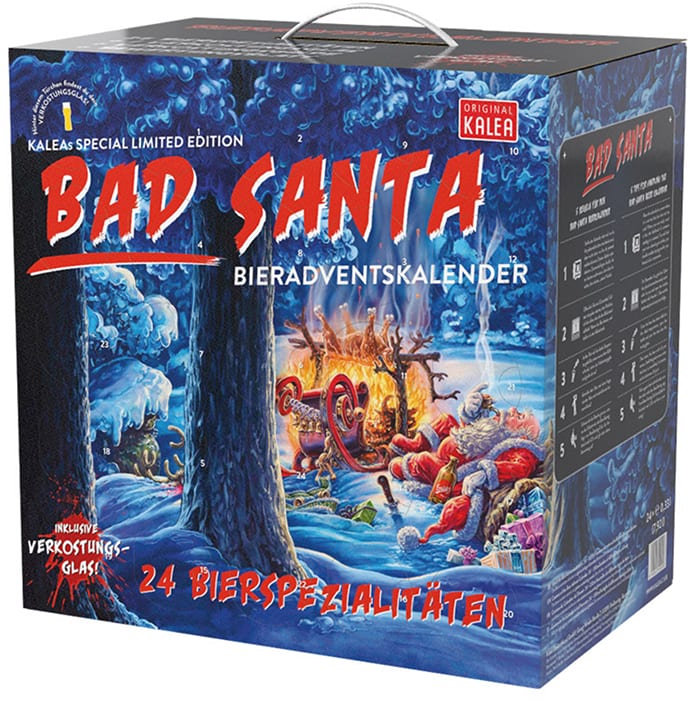 Unique Advent Calendars - Bad Santa Beer