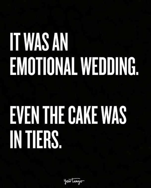 Cake Puns - Even the Cake Was in Tiers