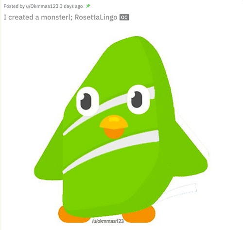 Duolingo Memes - Rosetta Stone and Duolingo Owl Duo combined