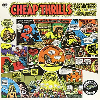 Best Vinyl Rock Albums - Janis Joplin Cheap Thrills