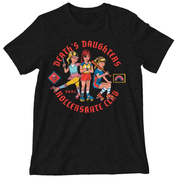 Lucifer's Ella Lopez T Shirts - Death's Daughters Roller Skate Club