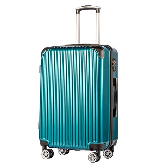 Best Hardside Luggage with Spinner Wheels - Coolife Luggage Expandable Suitcase