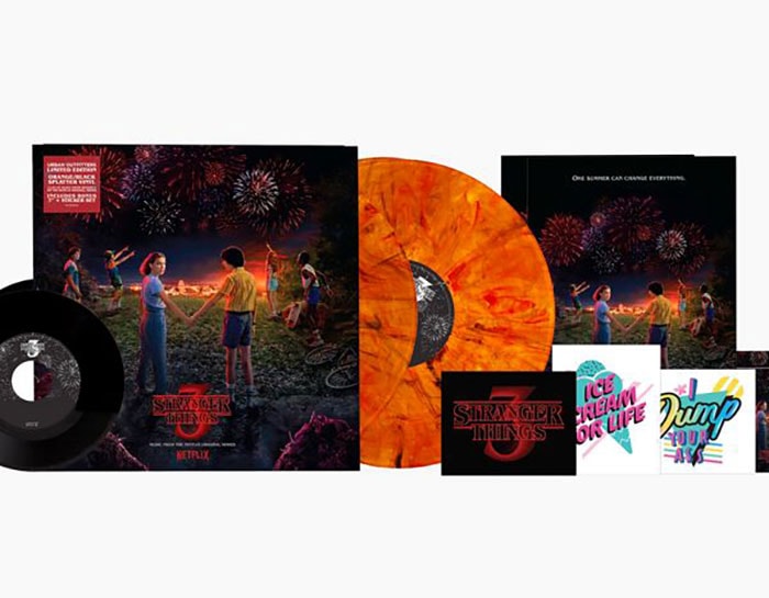 Stranger Things Season 3 Soundtrack - Urban Outfitters Orange Vinyl
