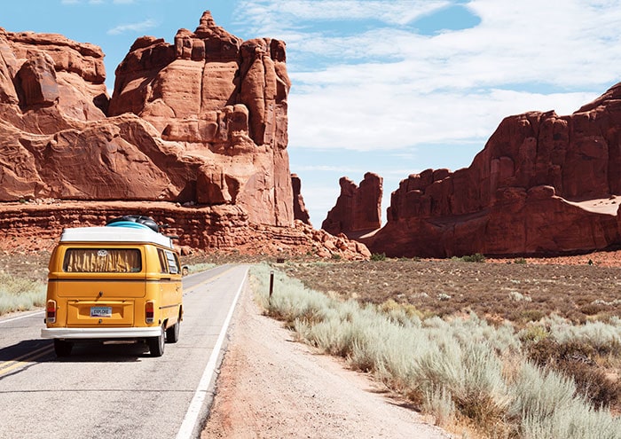 Is Travel Insurance Worth It - VW bus in Western United States