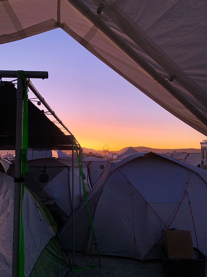 10 Principles of Burning Man - Black Rock Desert Sunset