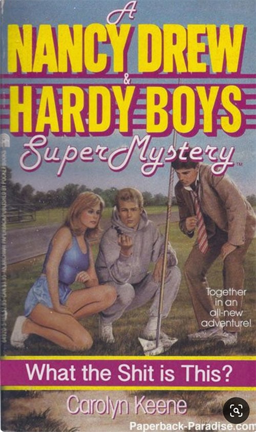 Nancy Drew Fake Book Covers - What's That