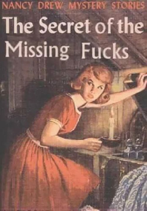 Nancy Drew Fake Book Covers - Case of the Missing