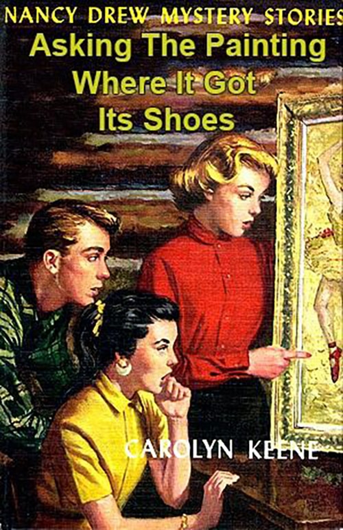 Nancy Drew Fake Book Covers - Where It Got Its Shoes