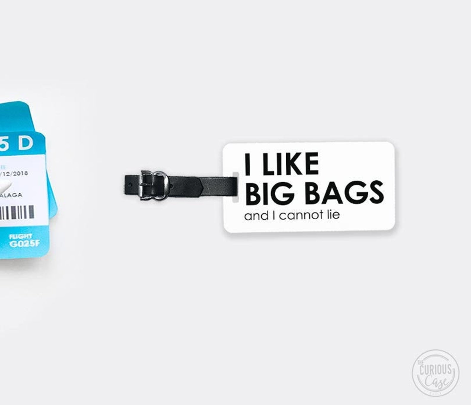 funny luggage tags - i like big bags and i cannot lie