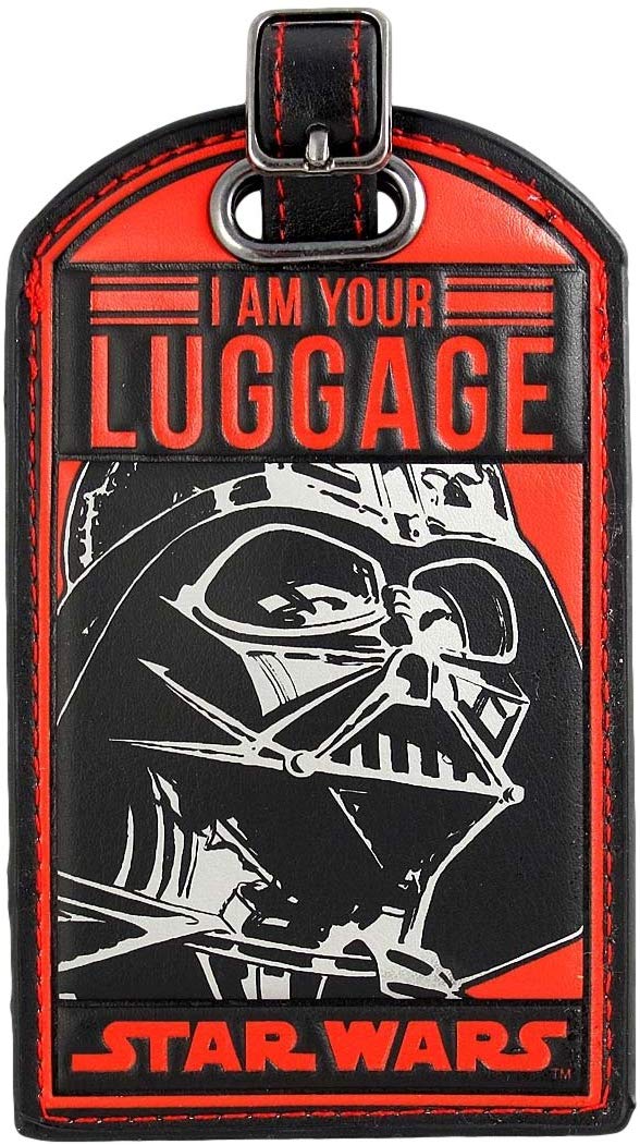 funny luggage tags - darth vader may luggage be with you