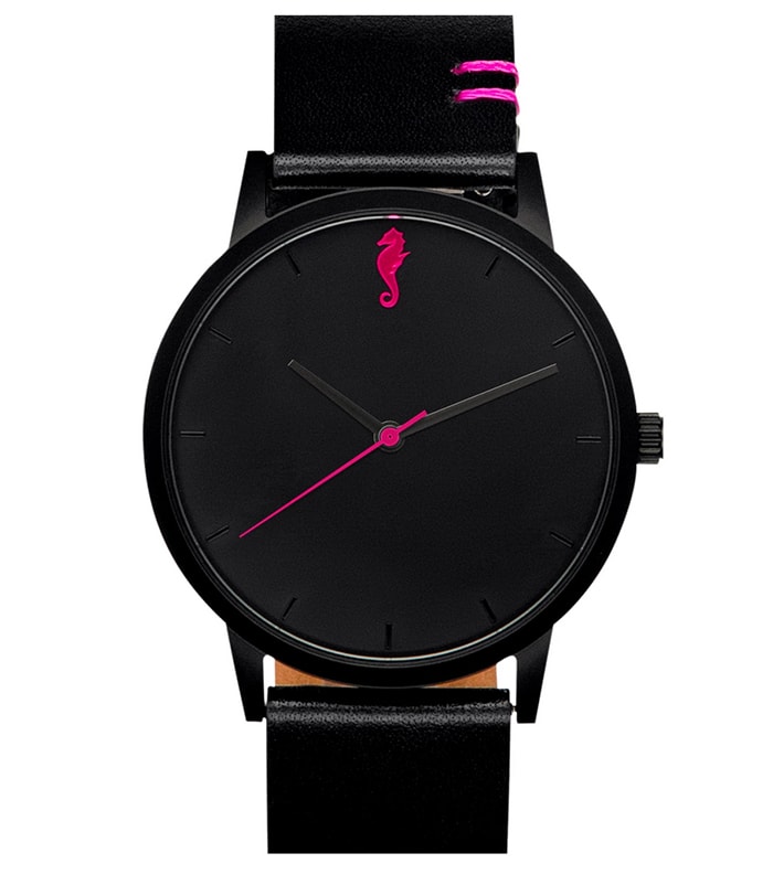 Maro Cevalo Black Pink Watch