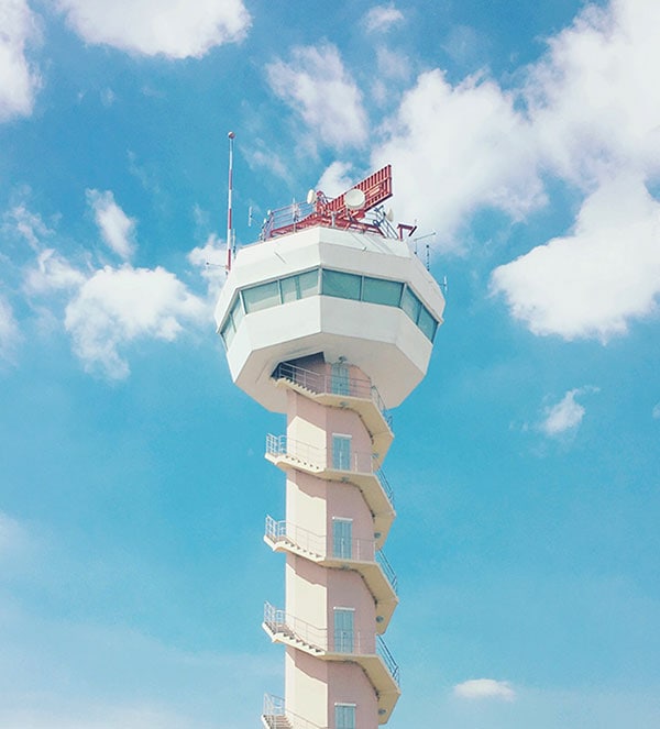 Lost Luggage - air traffic control tower