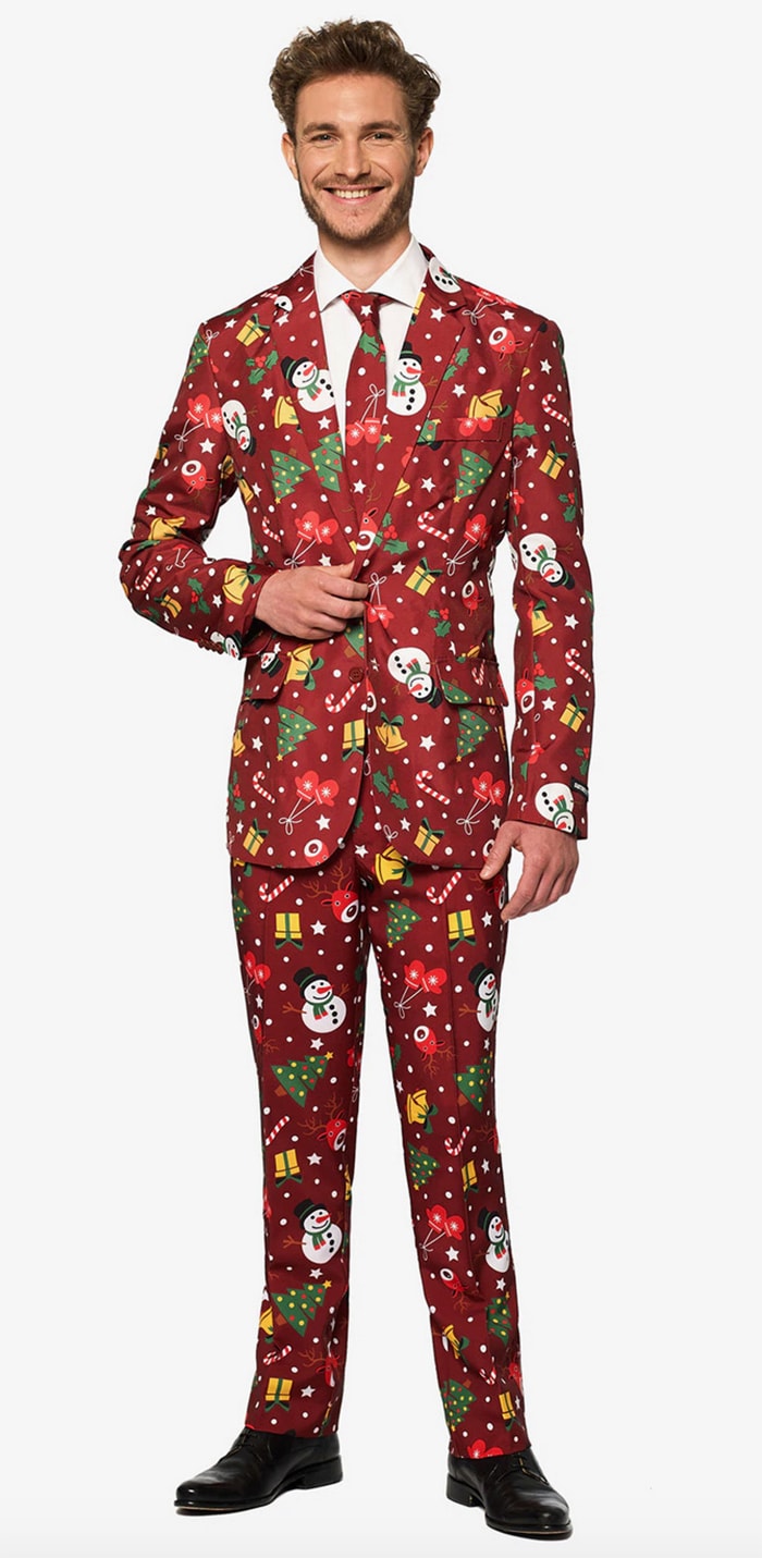 Tacky Christmas Party Ideas - Suitmeister Light Up Christmas Suit