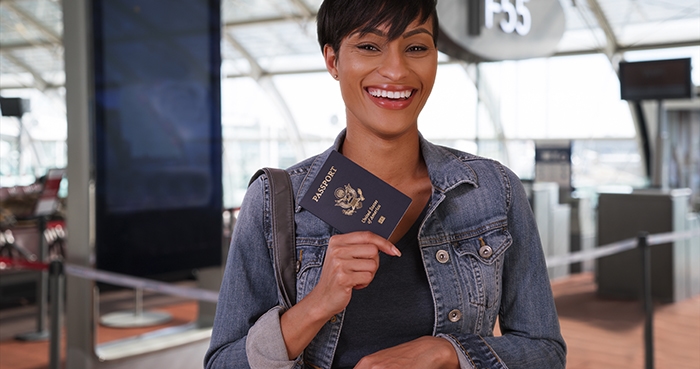 How to Get a Passport - Woman in Airport
