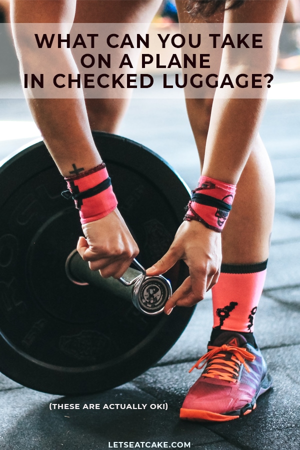 What Can I Take on a Plane in Checked Luggage