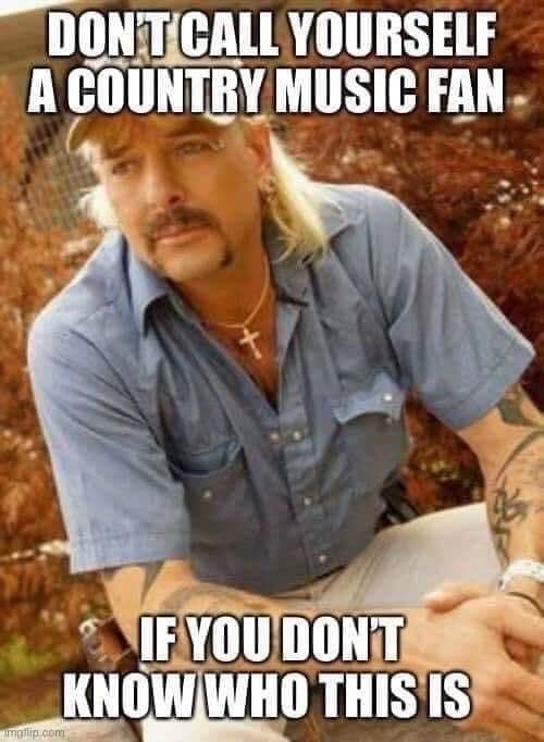 tiger king memes country music fan