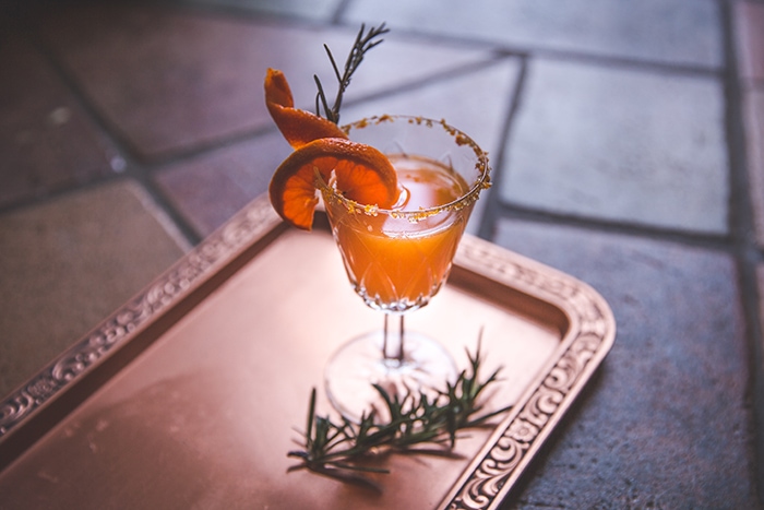 Dewdrop orange cocktail
