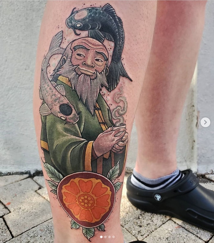 Avatar the Last Airbender Tattoos - Uncle Iroh