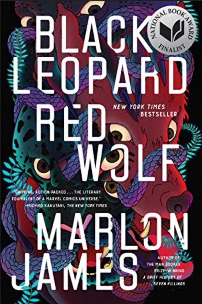 Black Science Fiction Authors and Fantasy Authors - Black Leopard Red Wolf Cover Marlon James