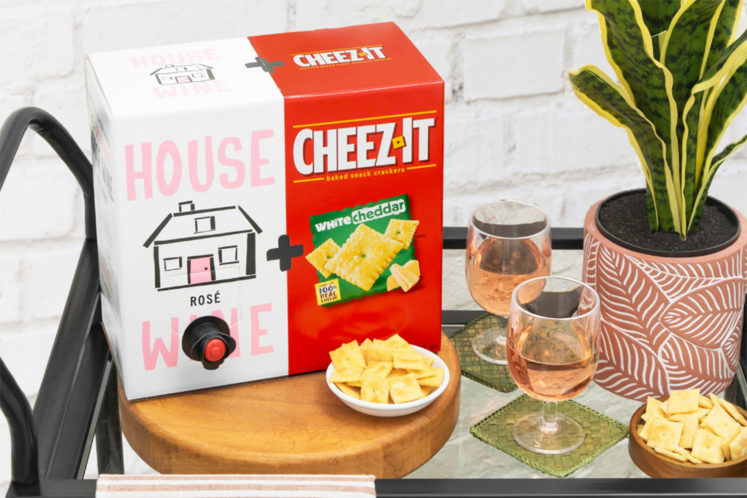 Cheez-Its And Wine Are Being Sold As A Combo Set For A Limited Time