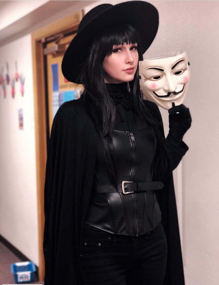 Halloween Costumes With Masks - Guy Fawkes V for Vendetta