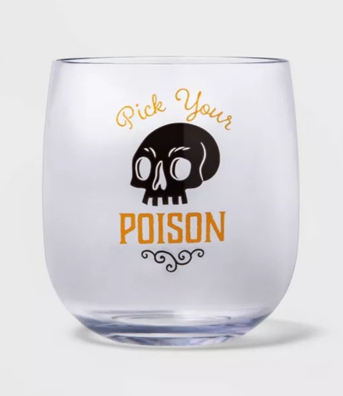 Target Hyde & EEK! Boutique 2020 - Pick Your Poison Stemless Glass
