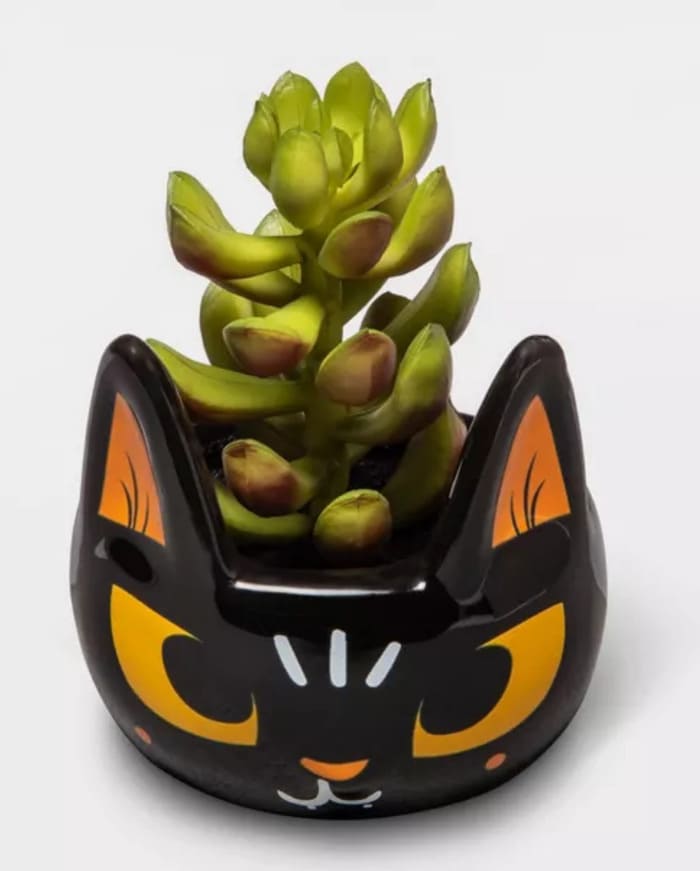 Target Hyde & EEK! Boutique 2020 - Cat Faux Succulent Planter