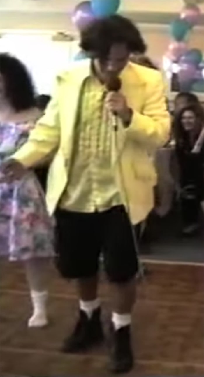 Paul Rudd DJ - Canary Yellow Tux and Shorts