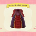 Halloween Costumes Animal Crossing - Hocus Pocus Sarah Sanderson