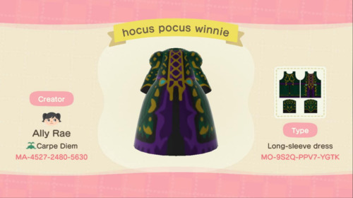 Halloween Costumes Animal Crossing - Hocus Pocus Winifred