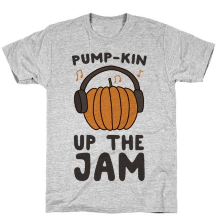Pumpkin Puns - pump up the jam