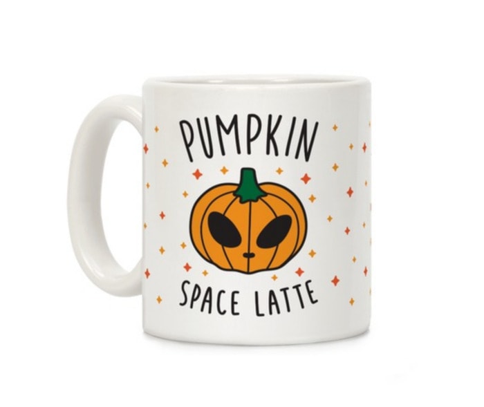 Pumpkin Puns - Space Latte
