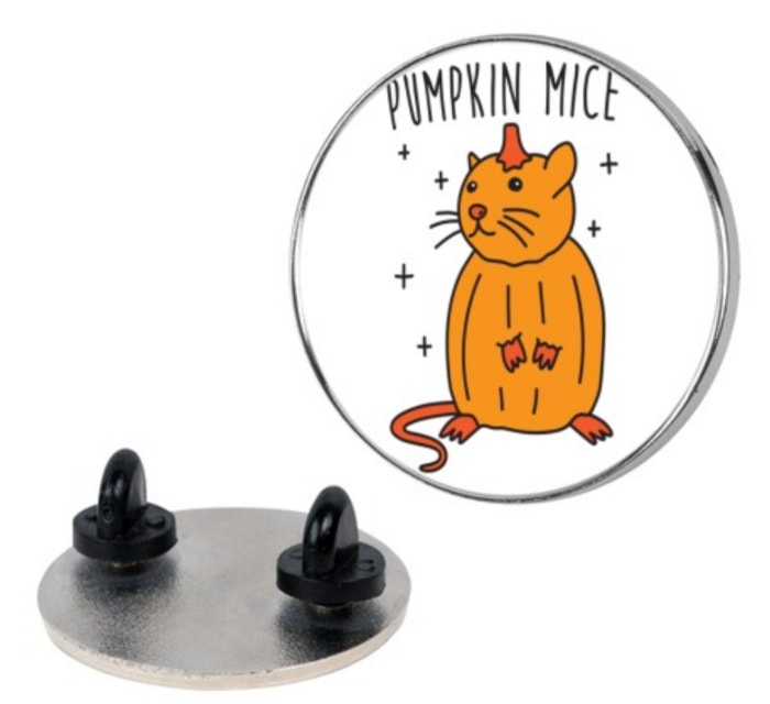 Pumpkin Puns - Mice Pin