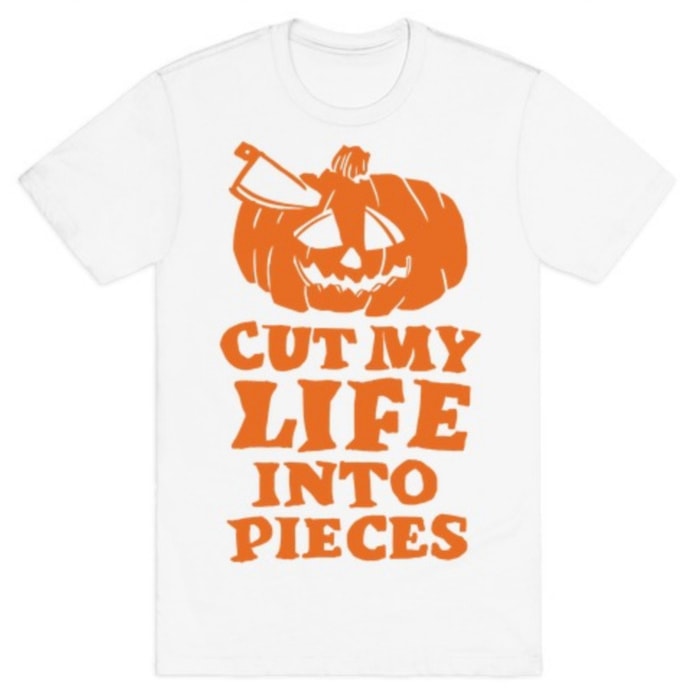 Pumpkin Puns - cut my life into pieces