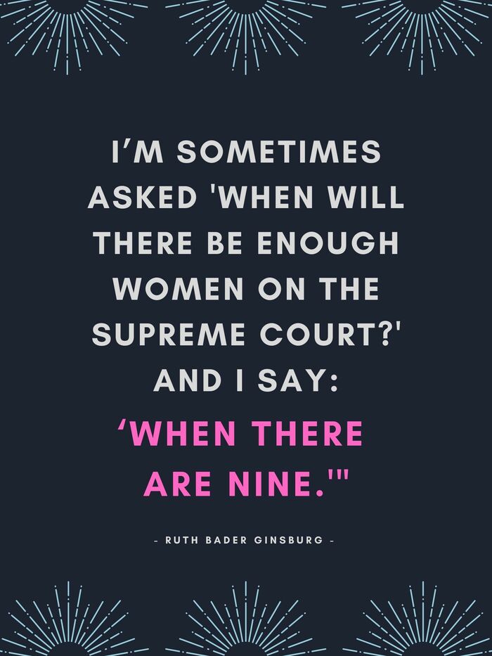 Ruth Bader Ginsburg Quotes - I'm sometimes asked when will there be enough women on the surpreme court and aI say whenRuth Bader Ginsburg Quotes - I'm sometimes asked when will there be enough women on the supreme court and I say when there are nine there are nine