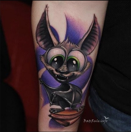 Bat Tattoos - Cute Disney Bat