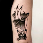 Bat Tattoos - Witch Familiar