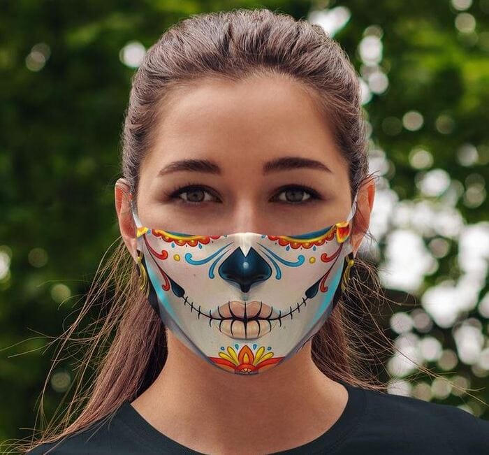 Halloween Face Masks - Mexican