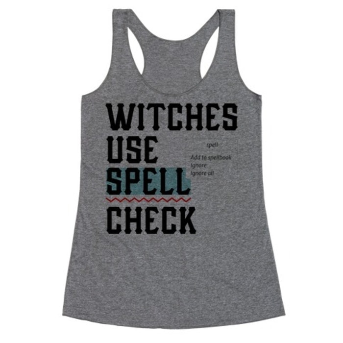 Witch puns - Witches use spell check