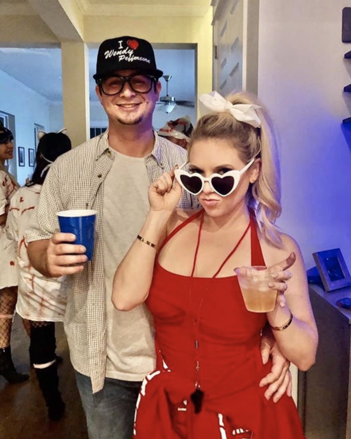 funny couples costumes - Squints and Wendy