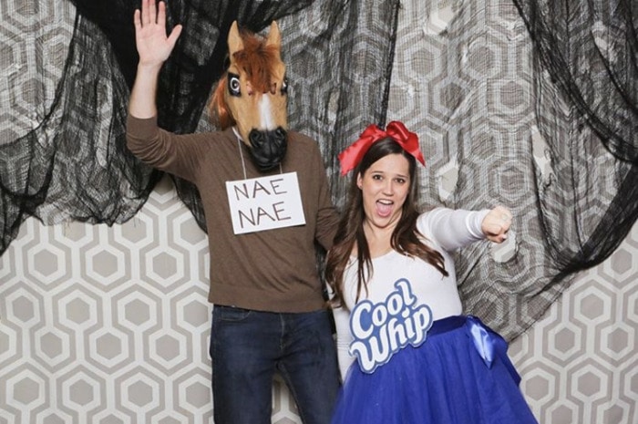 funny couples costumes - whip nae nae Cool whip and a horse