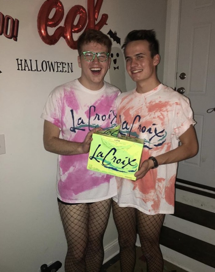funny couples costumes - LaCroix