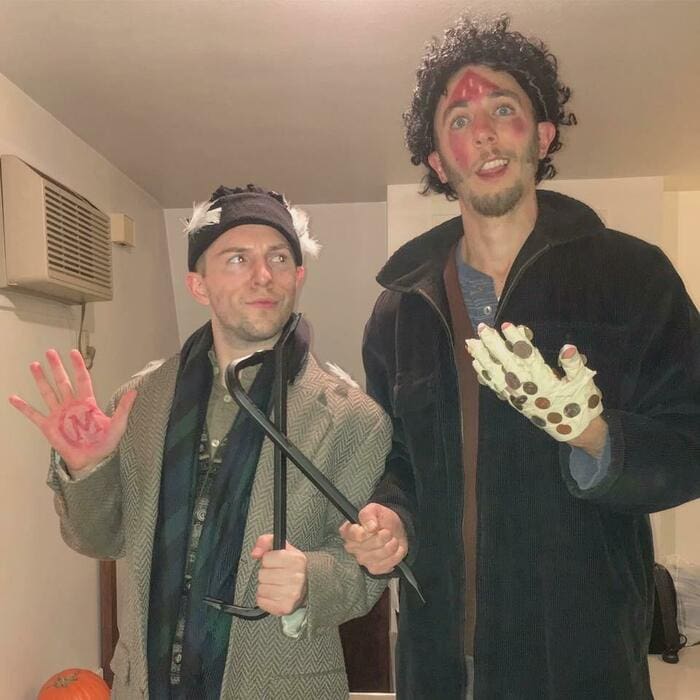 funny couples costumes - the wet bandits