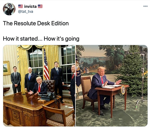 Trump Tiny Desk - how it started how it's going