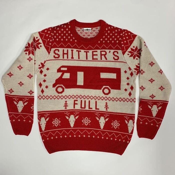 Ugly Christmas Sweaters - Shitters full