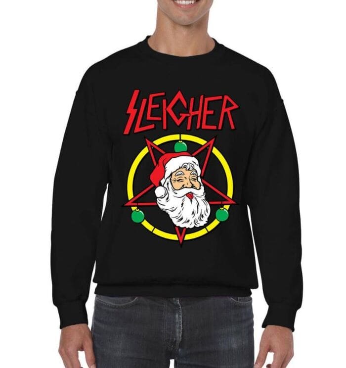 Ugly Christmas Sweaters - Witches Sleigher