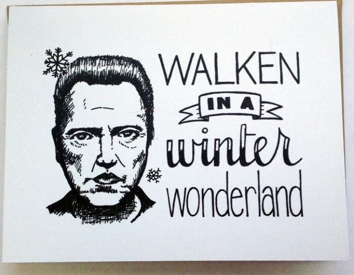 Winter Puns - Walken in a winter wonderland