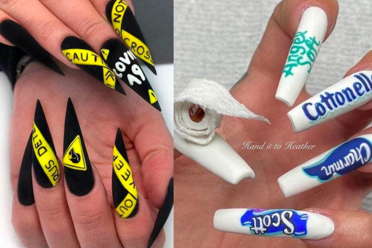 23 Nail Designs That Perfectly Sum Up 2020