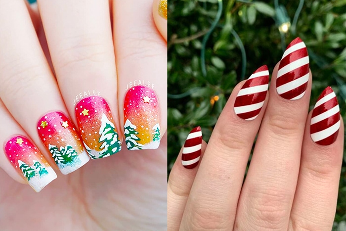 Christmas Nail Designs and Ideas